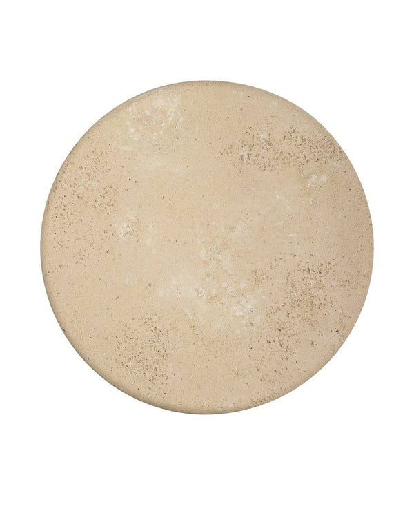 Currey & Company Rocco Accent Table – Timeless Elegance With Faux Travertine Design For Classic & Modern Interiors Beige Composite Concrete 3000-0322-currey-company