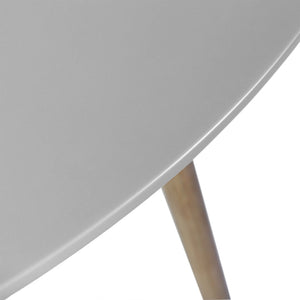 English Elm Kylie Outdoor Round Dining Table Eucalyptus Wood Stone Top Seats Six Patio B2736P464845