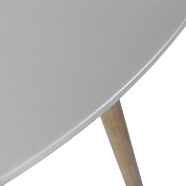 English Elm Kylie Outdoor Round Dining Table Eucalyptus Wood Stone Top Seats Six Patio B2736P464845