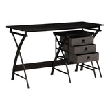 OSP Home Furnishings Olympic 48" Desk Black