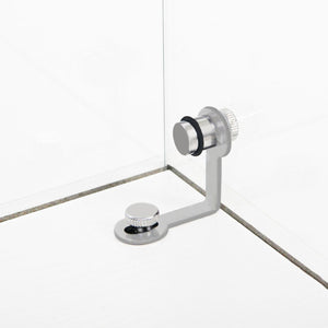 English Elm Tempered Glass Display Cabinet With Bluetooth Led Light, Lockable Casters For Stylish Storage Solutions W3155P290424-GIGA