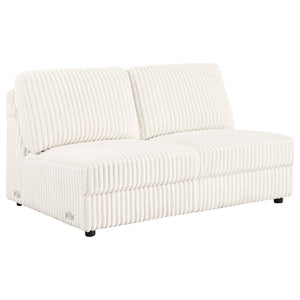 English Elm Langford Four Piece Corduroy Sectional Sofa Plush Modular Seating for Large Living Rooms B062S01489