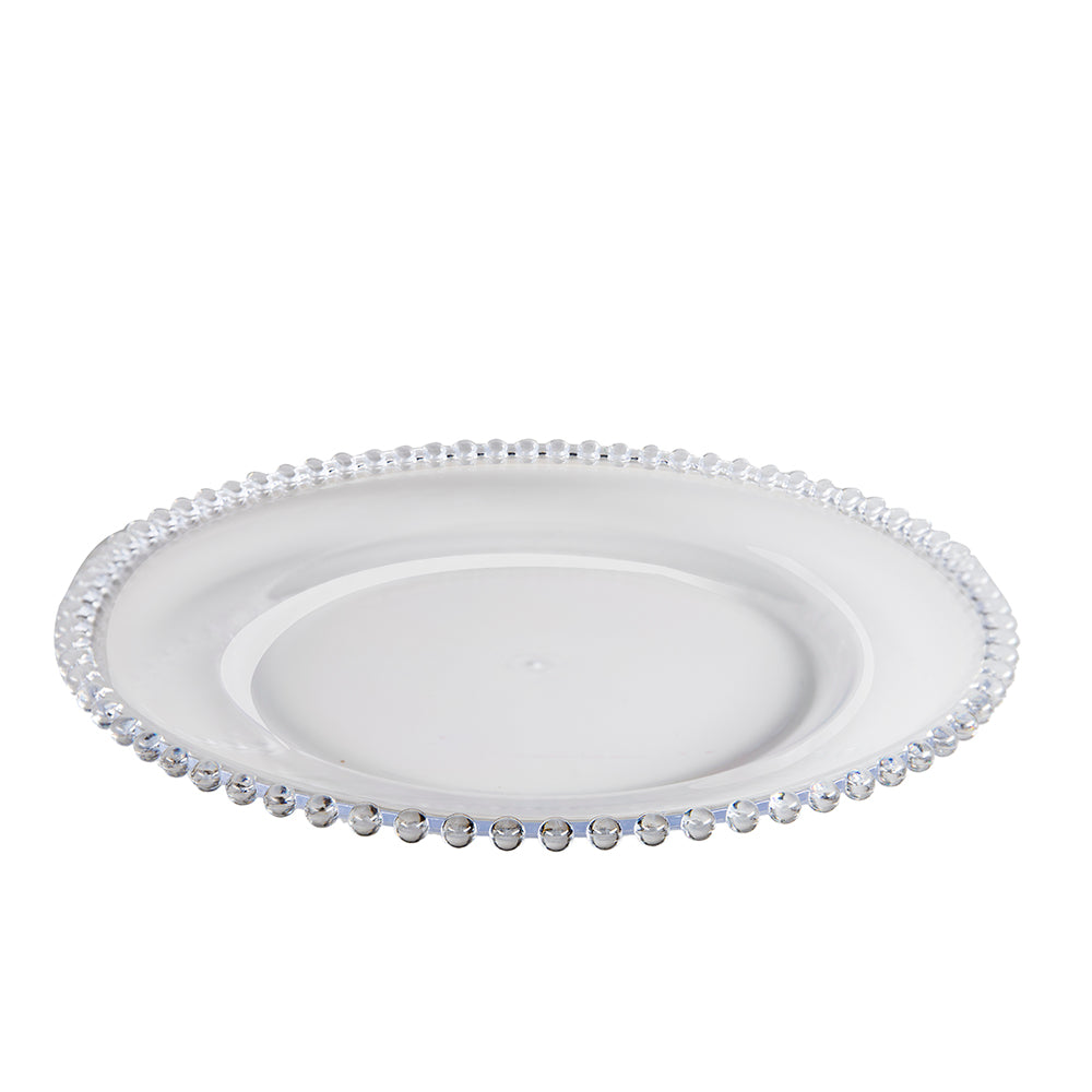 English Elm 8 Pack Plastic Charger Plates, D13" - Elevate Your Table Decor With Vibrant Colors For Any Occasion! W2078P285451