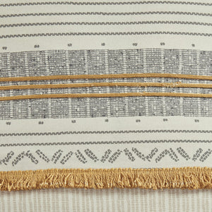 English Elm 3 INK+IVY Cody Cotton Comforter Set Full/Queen with Pom Pom Trim, OEKO-TEX Certified, Striped Style Gray+Yellow 21.65 L x 22.83 W x 9.45 H B035128785