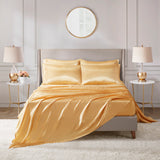 Satin Casual Luxury 6 PC Sheet Set