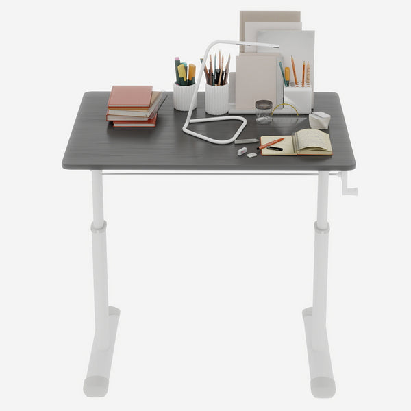 English Elm Adjustable Study Desk For All Ages – Ergonomic Height-Adjustable, Compact Design For Home & Office W1935P338357