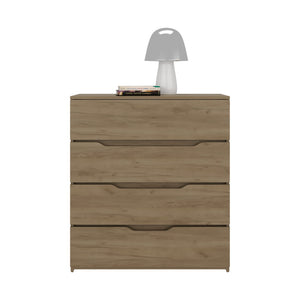 English Elm Bristol Four Drawer Oak Dresser Low Profile Bedroom Storage for Modern Interiors B128P473986