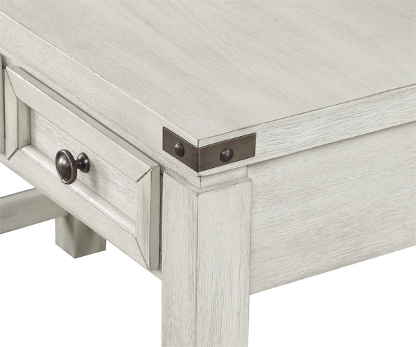 OSP Home Furnishings Baton Rouge Desk Champagne Oak