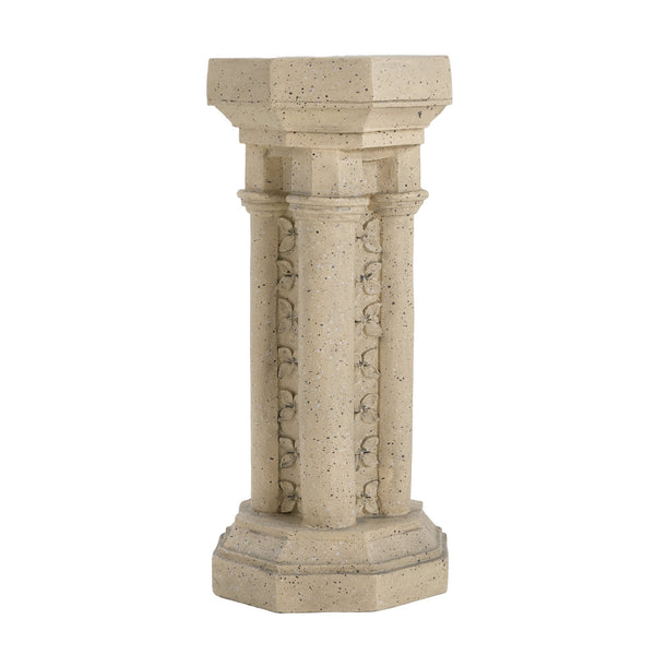English Elm Christopher Knight Home® - Pedestal Column Plant Stand - 23.25 Inch Indoor/Outdoor Accent For Displays, No Assembly Needed! N772P261942S