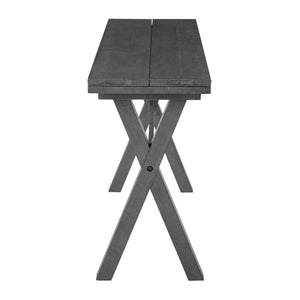 OSP Home Furnishings McKayla Flip Top Table Washed Grey