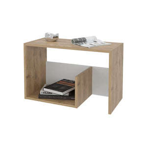 English Elm Fm Furniture Vega Side Table - Stylish Melamine With Open Storage For Modern Homes & Offices B128P293872