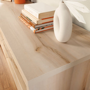 English Elm Dresser, Versatile Brown Finish With Six Drawers - Durable Engineered Wood For Organized Storage B356P367729