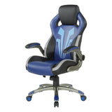 OSP Home Furnishings Ice Knight Gaming Chair Blue