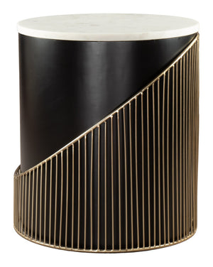 Tova Side Table – Stylish Multicolor Design with Marble Top, Perfect for Modern and Deco Spaces