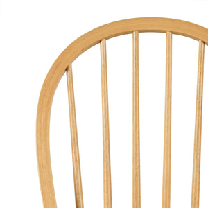 English Elm Christopher Knight Home® - 36 Farmhouse High Back Spindle Dining Chair Set of 2 — Solid Rubberwood, Windsor Back, 300 lb Capacity Natural N771P278374K