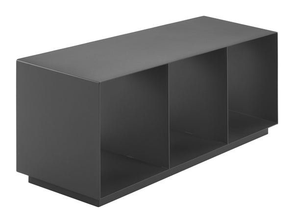 Zuo Modern Kokos Coffee Table In Charcoal - Modern Aluminum Design For Stylish Living Rooms & Lounges Gray Aluminum 704074-zuo-modern