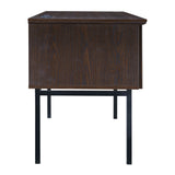 OSP Home Furnishings Jefferson Executive Desk W/Power Espresso