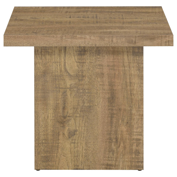 English Elm Exeter Mango Square 2-Piece Coffee & End Table Set - Modern Minimalist Design For Your Living Room B062S01324