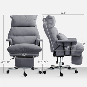 English Elm Premium High Back Pu Leather Executive Chair with Foam Cushion and Swivel Base T3971P408639