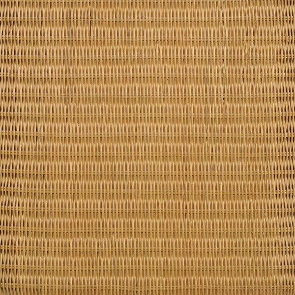 English Elm Gage Woven Rattan and Metal 2 Piece Living Room Coffee Table Set with Open Shelf B062S01439