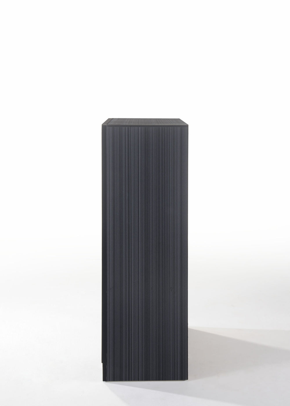 English Elm Naima Modern Textured Finish Dresser with Felt-Lined Jewelry Drawer, Silver Pulls, Smooth Glide Black 57 L x 20 W x 37 H B2726P261246