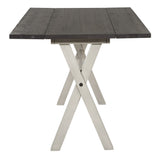 OSP Home Furnishings Kristen Flip Top Table Charcoal