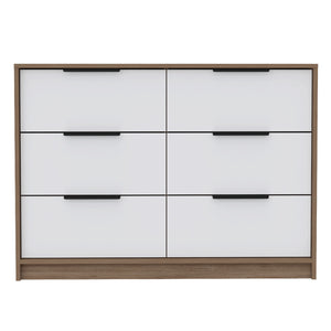 English Elm Marion Multicolor Slide And Pull Dresser - Compact Stylish Storage Solution With Four Drawers B128S00103