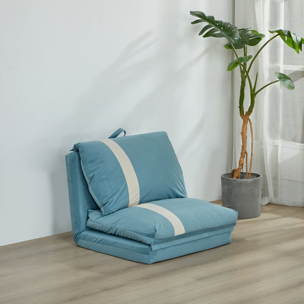 English Elm Aria Modular Floor Sofa Bed – Adjustable 6-Position Recliner For Adults & Pets, Space-Saving Design W3391S00008