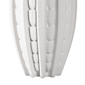 Fluted Ceramic Vase - A Contemporary Masterpiece Blending Ancient Craftsmanship with Modern Design