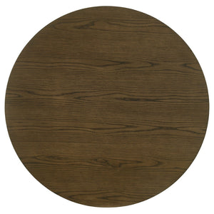 English Elm Aston Mid-century Counter Height Dining Set Walnut Finish Bentwood Chairs for Kitchen B062S01622