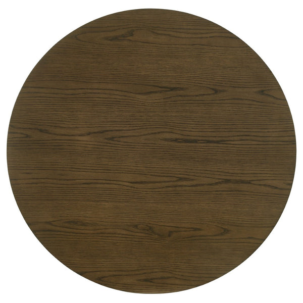 English Elm Aston Mid-century Counter Height Dining Set Walnut Finish Bentwood Chairs for Kitchen B062S01622
