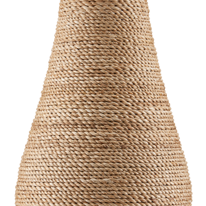Joppa Table Lamp - Artisan Crafted Rope Design with Natural Linen Shade for Contemporary Spaces