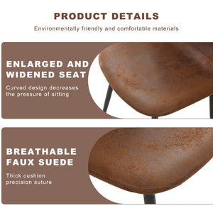English Elm Table and Chair Set Adjustable Height Mdf Wood Grain Top with 4 Upholstered Seats Brown,Golden W1151S04092