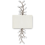 Crystal Bud Tall Wall Sconce