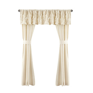 JLA Home Madison Park Essentials - 24 Madison Park Essentials Joella 24-piece bedding ensemble with tufted comforter, embroidered pillows, sheets, panels 92 L x 104 W x 1.5H MPE10-480