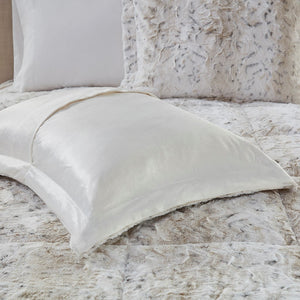 English Elm King Zuri Faux Fur Comforter Set – Ultra-Soft Reversible Faux Mink, Hypoallergenic Fill, OEKO-TEX Certified Comfort B03597120