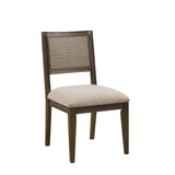 INK+IVY Kelly Casual Armless Dining Chair Set of 2 II108-0508 Brown