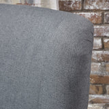 Christopher Knight Home® - Noble House - Quentin Charcoal Fabric Sofa Chair