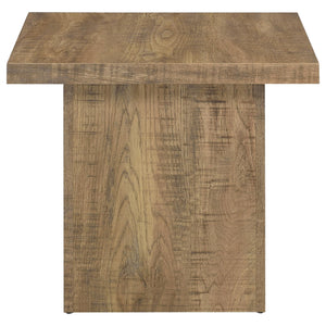 English Elm Exeter Mango Square 3-Piece Coffee Table Set - Rustic Modern Design For Stylish Living Spaces B062S01323