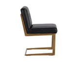 Virelles Dining Chair - Bravo Black 105161 Sunpan