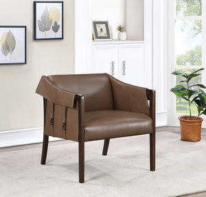 OSP Home Furnishings Parkfield Accent Chair Molasses