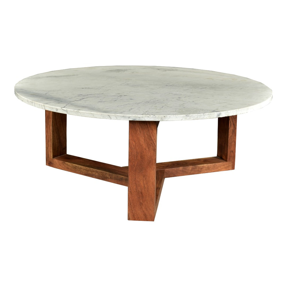 English Elm Jinxx Square Marble Top Coffee Table Solid Acacia Base Natural Veining Living Room B2769P498411