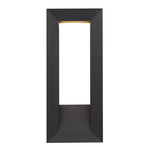 English Elm 16 Inch Led Wall Sconce Etched Glass Dimmable Bathroom Hallway Living Room Light B370P416462
