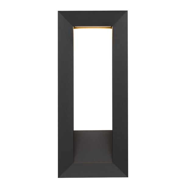 English Elm 16 Inch Led Wall Sconce Etched Glass Dimmable Bathroom Hallway Living Room Light B370P416462