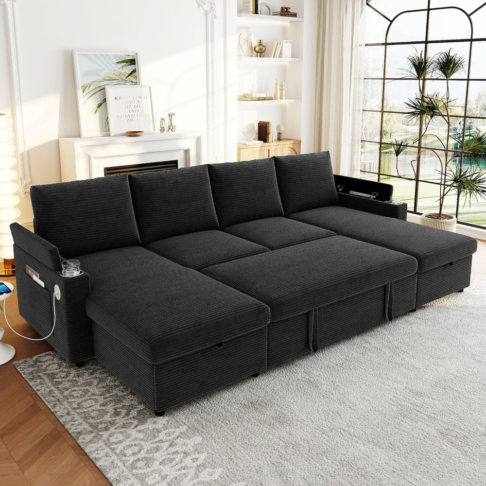 English Elm Swivel Barrel Accent Chair Chenille Tufted Round Club Seat for Living Room Lounge Black N719S002190B