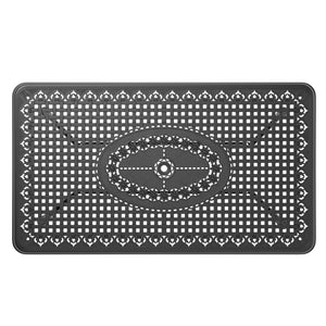 English Elm 5-Piece Cast Aluminum Patio Furniture Set With Stylish Black Frame And Brown Cushions For 4 W1710S00097