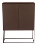 Lazaro Cabinet Bronze 109749 Zuo Modern