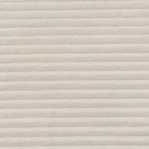 English Elm 113" Modern 3+1 L-Shaped Corduroy Sofa with Double-Layer Cushions, Cup Holders & Storage Bags Beige W2715S00005