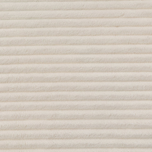 English Elm 113" Modern 3+1 L-Shaped Corduroy Sofa with Double-Layer Cushions, Cup Holders & Storage Bags Beige W2715S00005