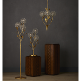 Dandelion Silver & Gold Floor Lamp